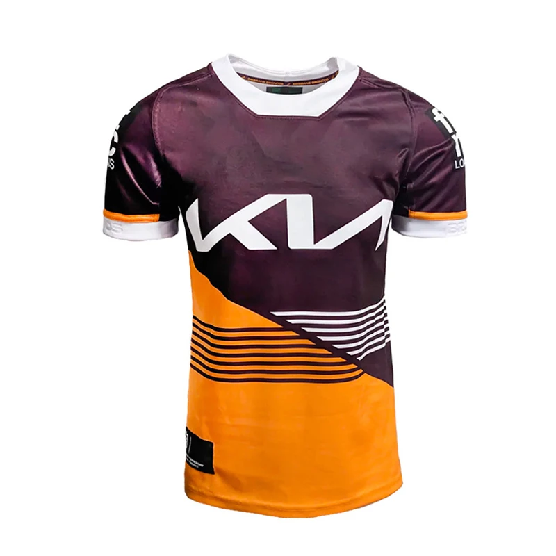 Rugby Wear Supplier Full Sublimation Printing Oem Custom Logo Nrl Manly Warringah Sea Eagles Club Rugby Football Jerseys