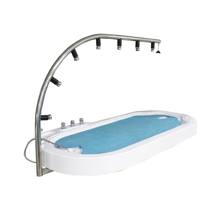 Factory direct sales PIKES Swimming Pool Spa Vichy Shower water pressure massage bed best selling
