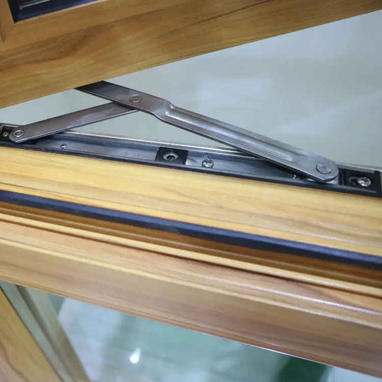 
High quality furniture thermal break double glazed schuco wowden finish aluminium windows 