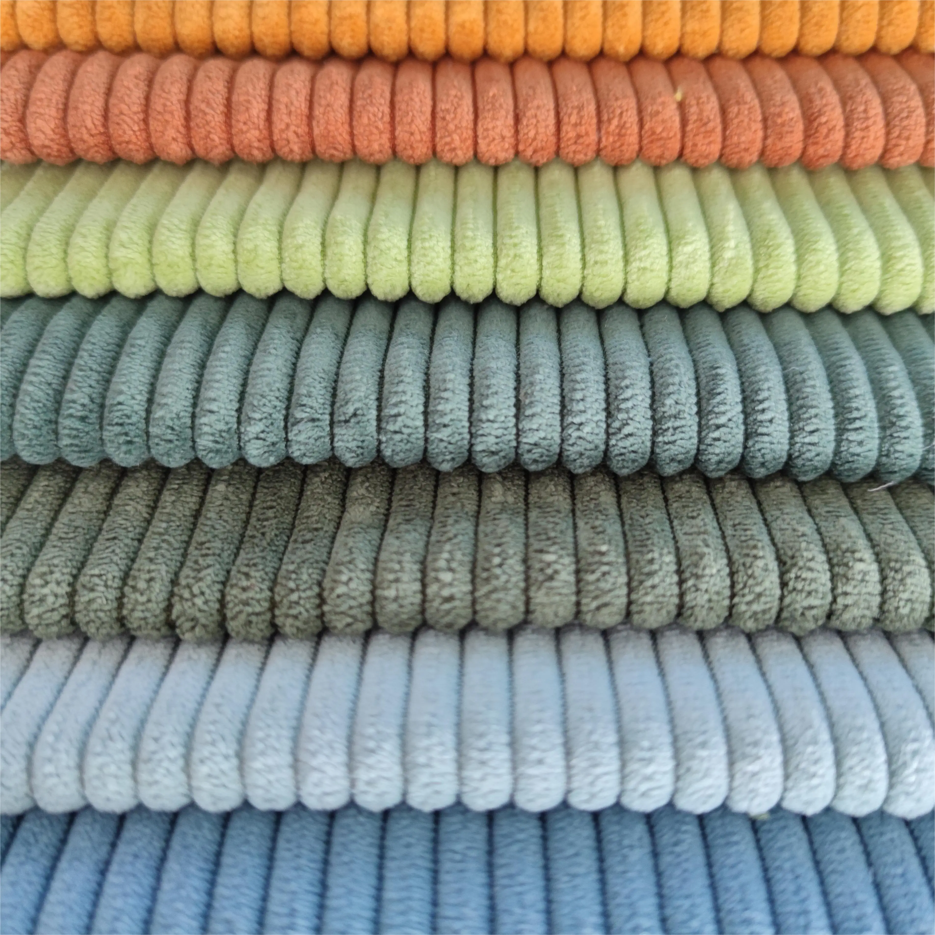 Best-selling production of high quality velvet corduroy polyester nylon clothing interior decoration sofa fabric