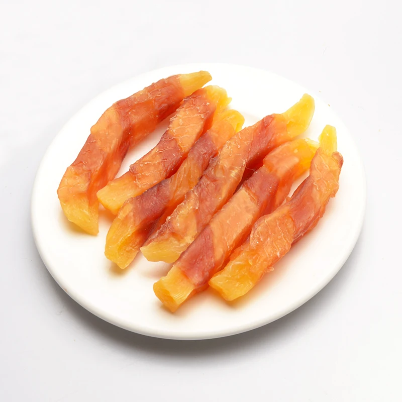 Здоровые вегетарианские лакомства для собак сладкий картофель сушеные вегетарианских закуски