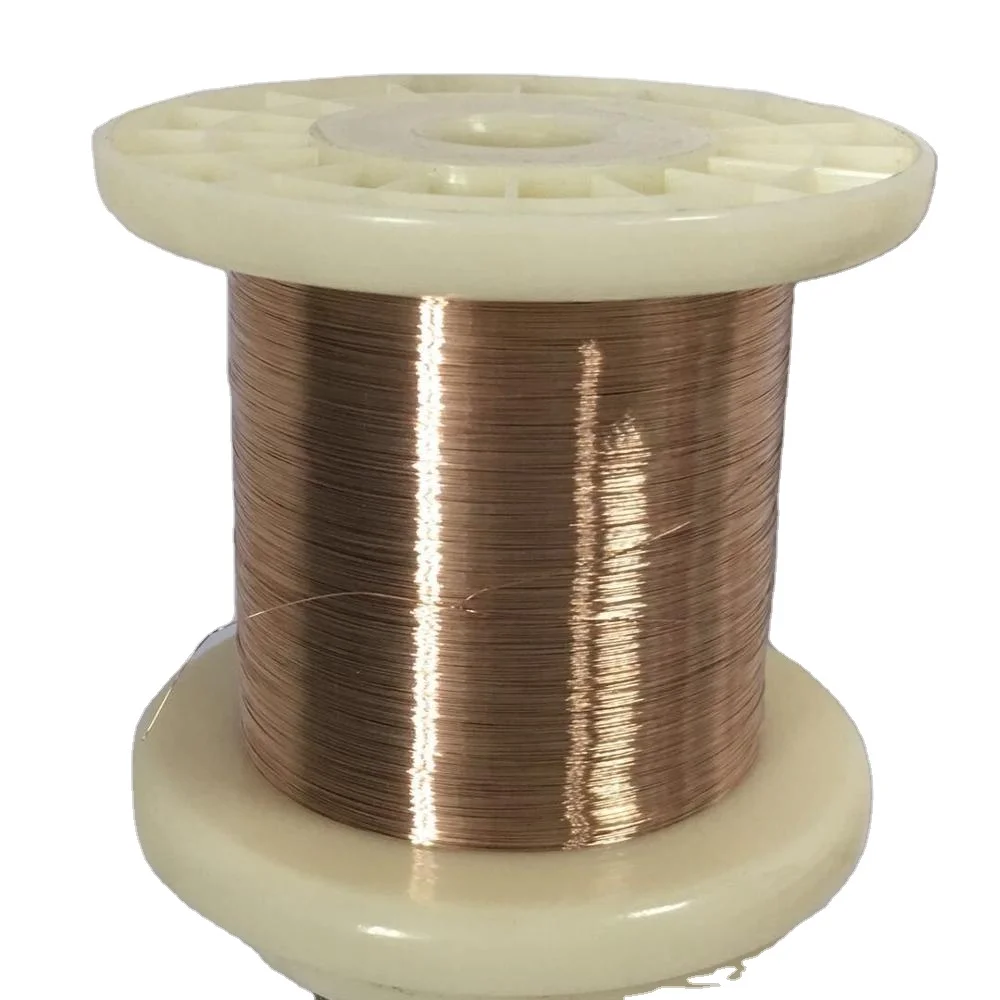 
hot sale factory direct supply copper nickel alloy 6J8 ,6J11, 6J12, 6J13 manganin wire for cables and electronic parts 