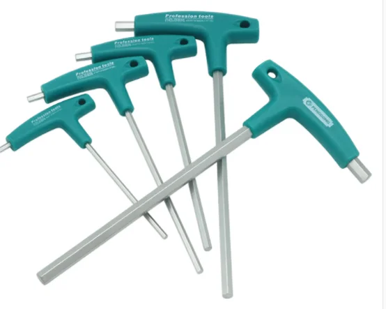 T-Handled SAE Hex Key Set Wrench with cheap price