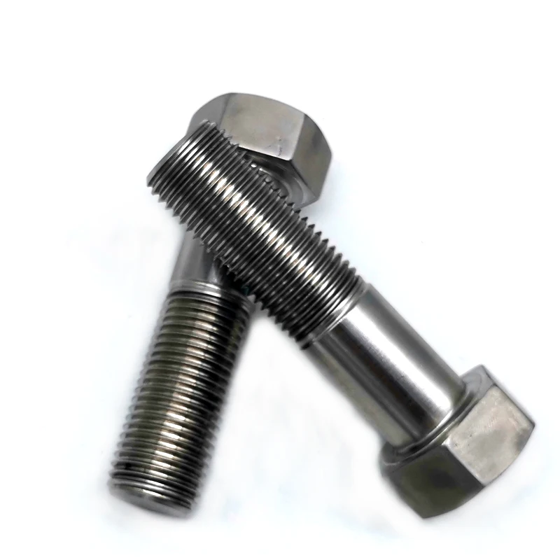 OEM крепеж SS201 / SS202 SS667 SS304 /316 нержавеющая сталь PTFE/никелевая Шестигранная головка болта и гайки DIN933