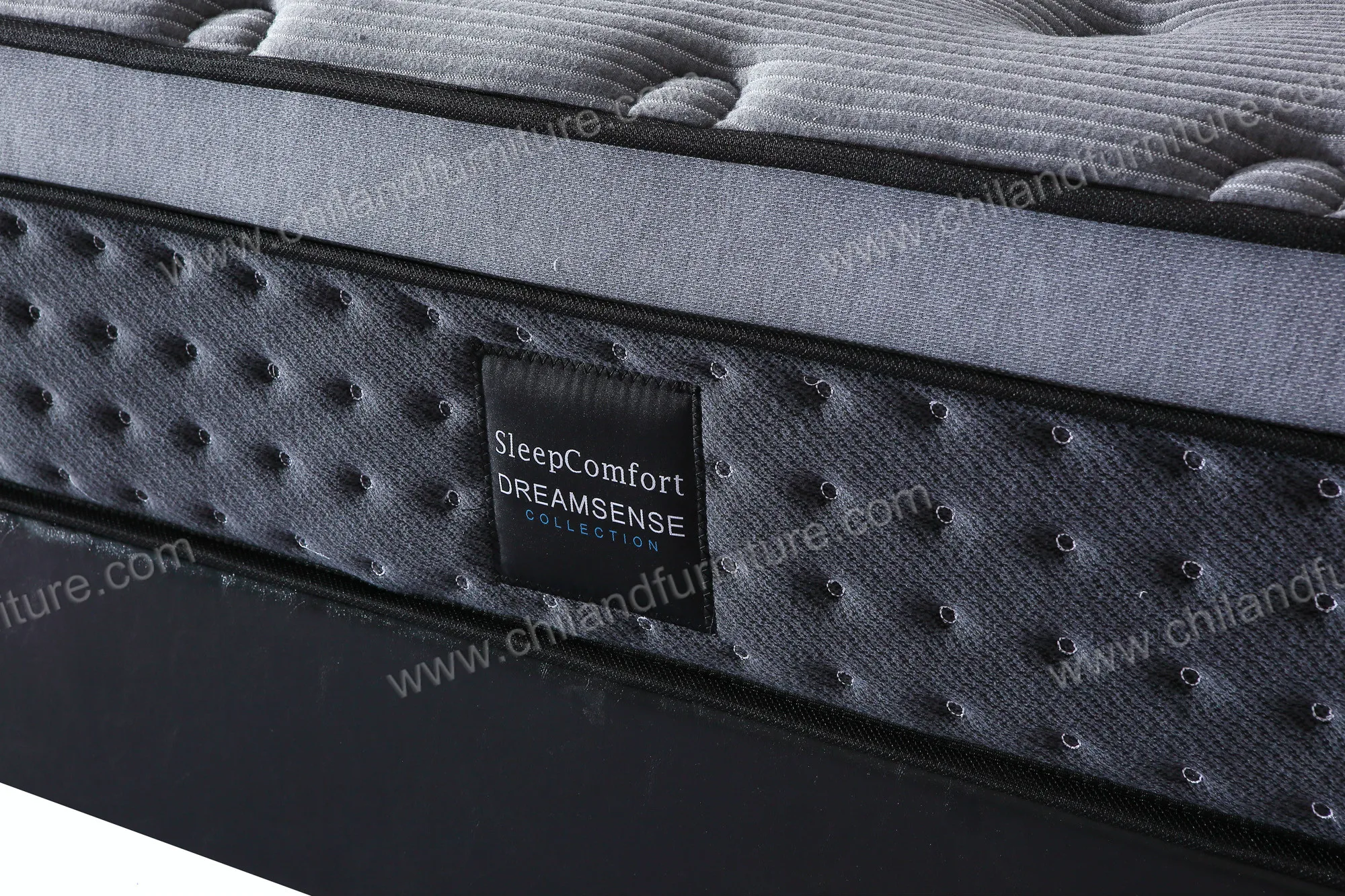 Wholesale price  natural latex foam and  memory foam mattress 5 zoned  Pocket Spring  roll up mattress