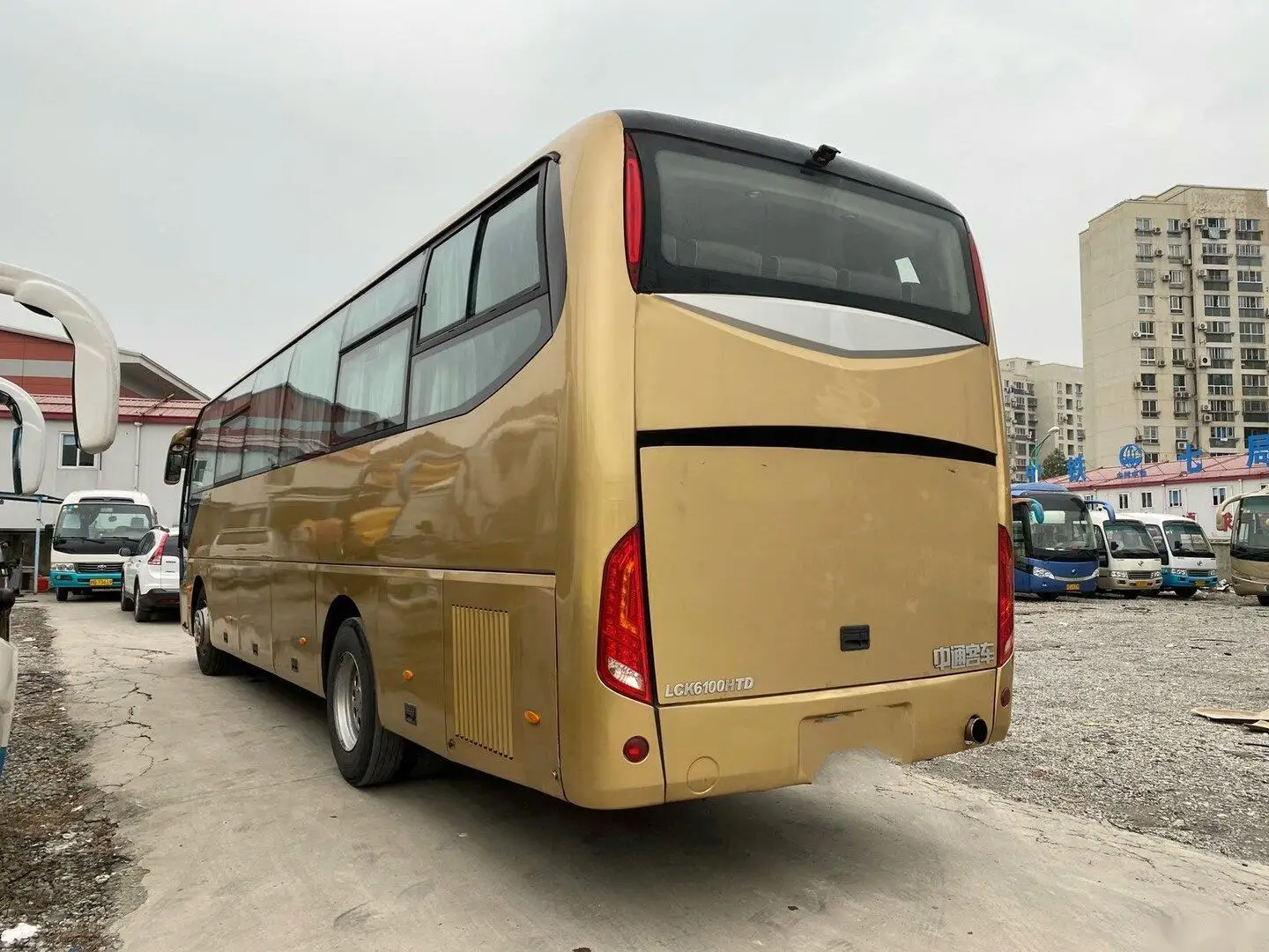 China Zhongtong Bus 47 Seaters Passenger Coach Bus Price Bus de Transport Occasion Senegal