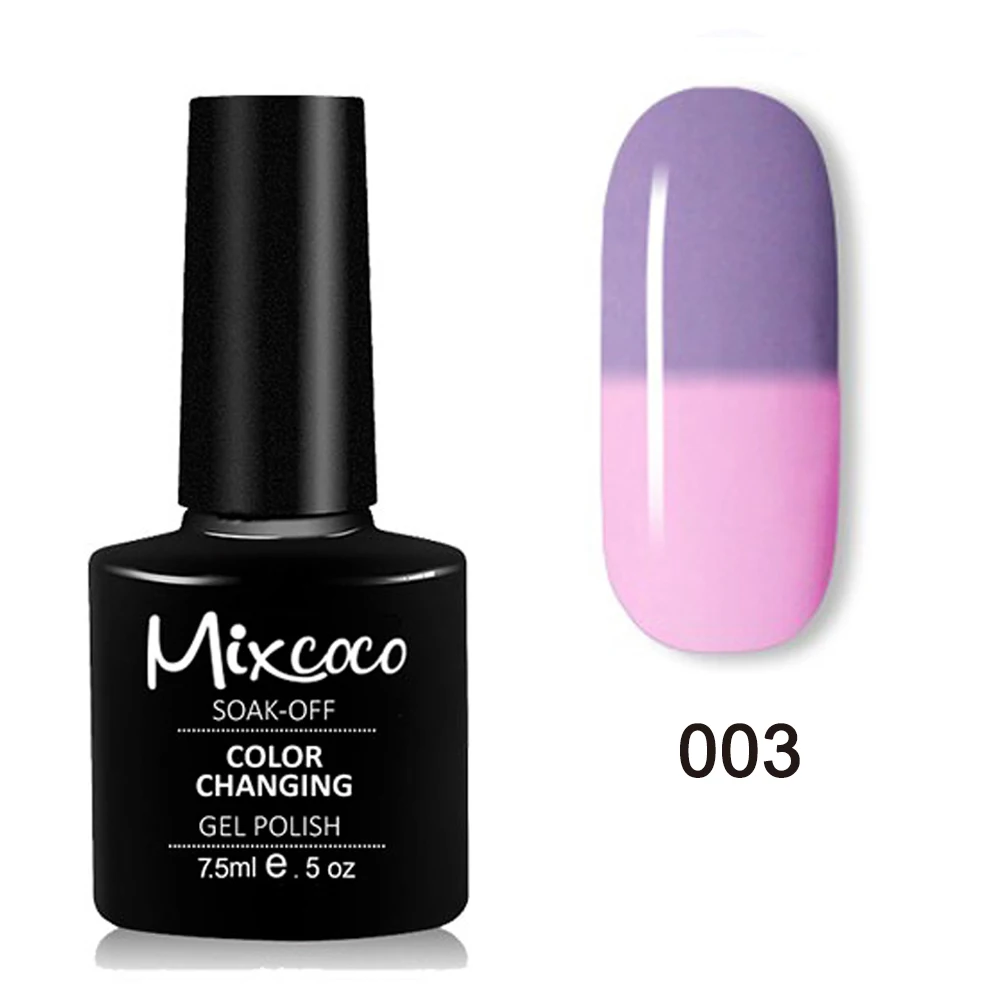 Mixcoco gel nail polish wholesale semi permanentes gel uv uas gel de cambio de color