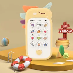 Baby Phone Toy Music Sound Telephone Sleeping Toy Smultifunction Cartoon Toy Mobile Phone for Kids