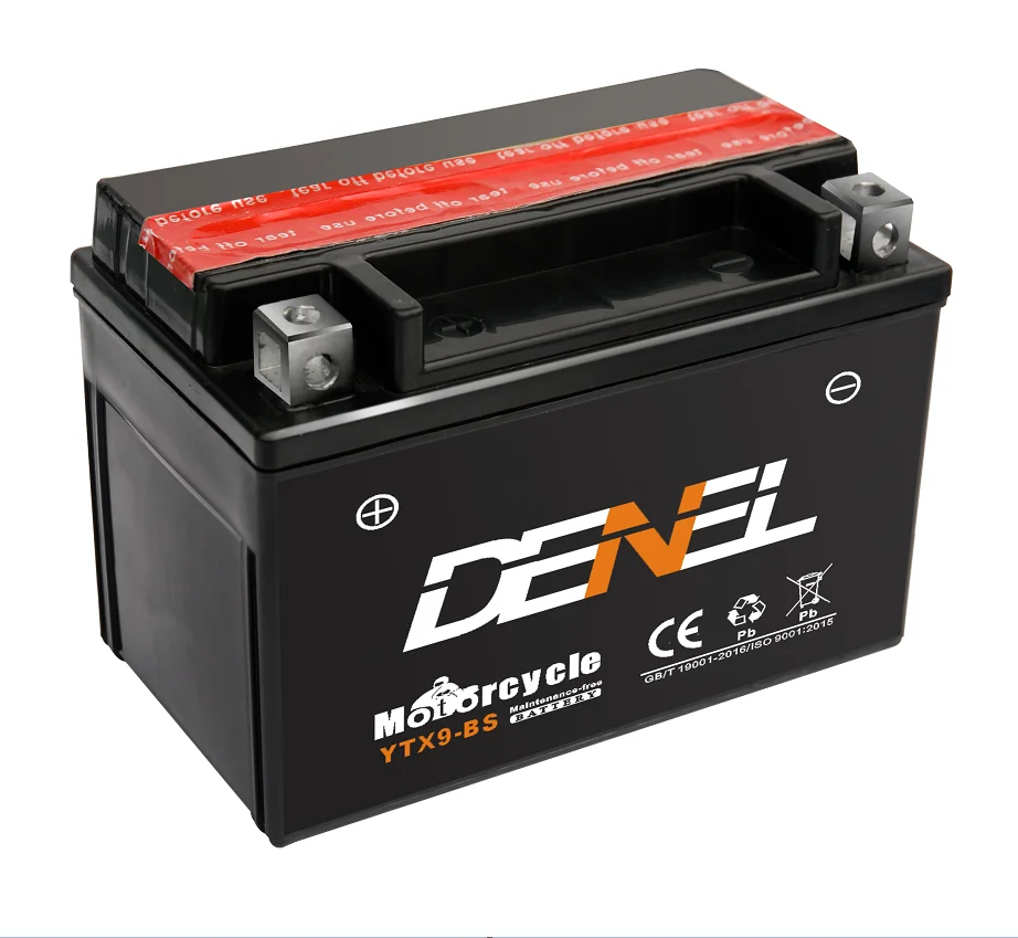 Запасные части для мотоцикла/батарея для мотоцикла YTX9-BS 12v аккумулятор для мотоцикла
