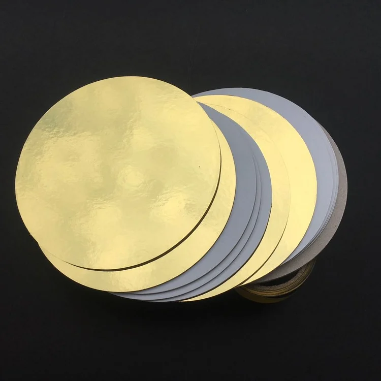 
Round Shape Different Size 3mm Cake Board 