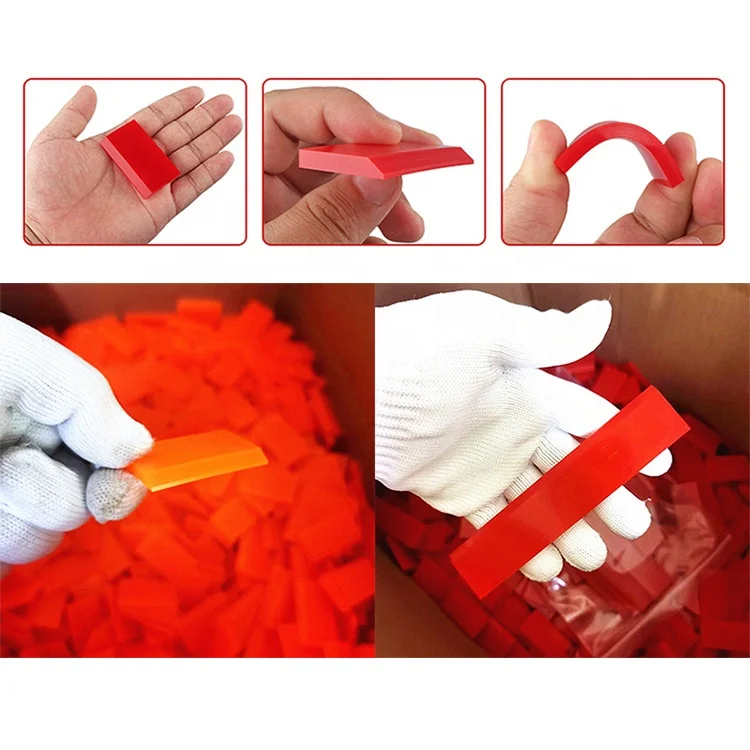 Plastic Mini Wrap Window Plastic Squeegee Cleaner Vinyl Vehicle Wrap Tool Scrapers