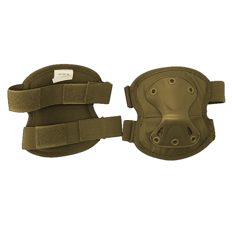 Оптовая Продажа с фабрики, бесплатный образец, 1000D нейлоновые четырехсекционные тактические тренировочные наколенники для поддержки коленного сустава и наколенники