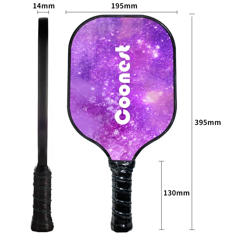 Lightweight Honeycomb Graphite Carbon Pickleball Paddle Racket Set