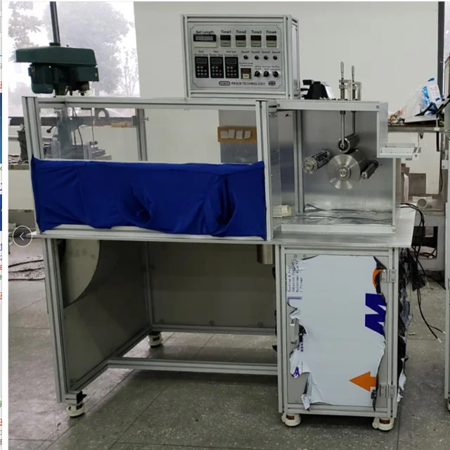 Synthetic orthopedic fiberglass casting dressing tape bandage cast bandage splint machine production line