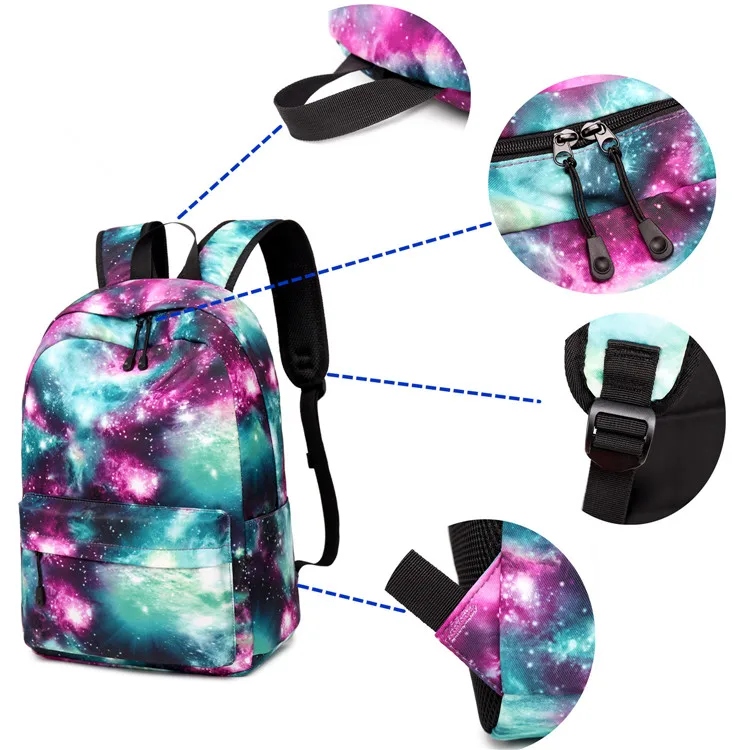 Модный школьный Star зеленое экологически чистое студент, детский рюкзак для школы, детские школьные сумки для девочек