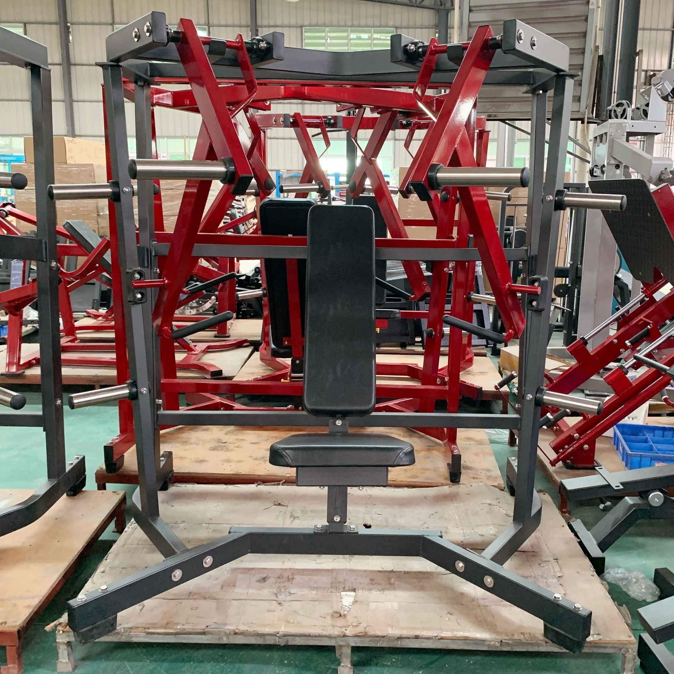 Decline Chest Press Machine Decline Chest Press Plate Loaded Gym Iso Lateral JLC-L608 Fitness Equipment Decline Chest Press