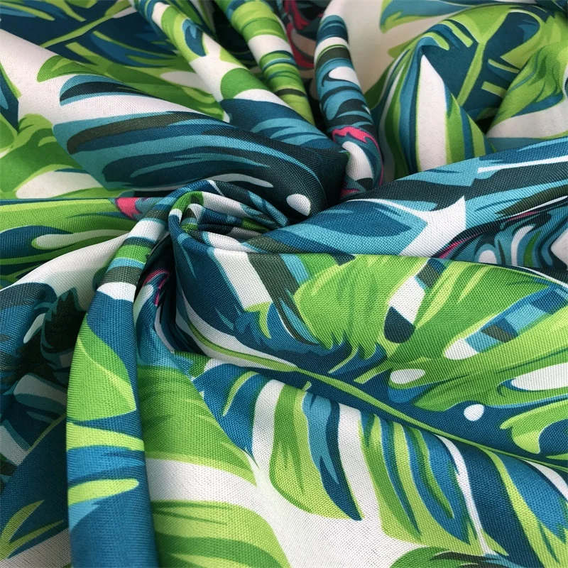 Hot sale flora and tropical prints design fabric 100% polyester fabric oxford printing fabric for table cloth