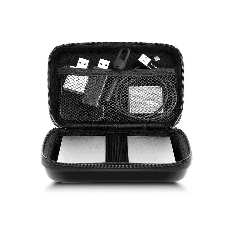 Mobile Phone Charger Holder Organizer EVA OEM Power Bank Charging Case Hard Protective Power Bank Charger Travel Kit