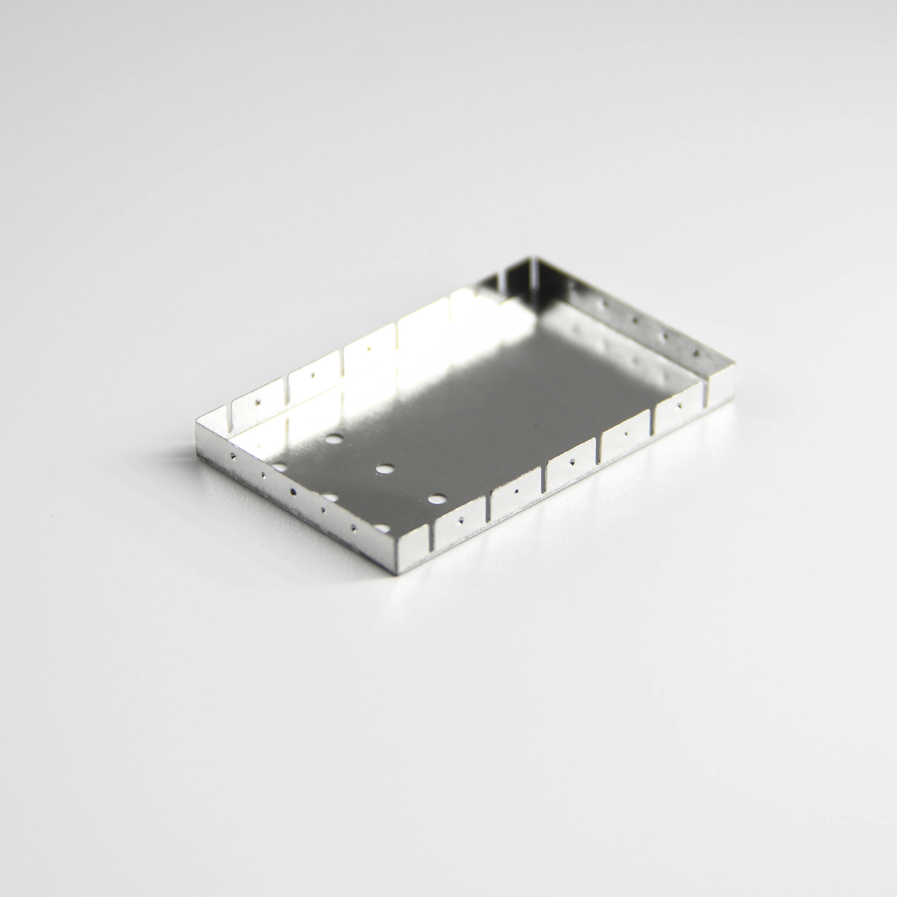 In Stock RF/EMI/EMC/RFI Shield Laser engraving LOGO Nickel Silver Tinplate Stainless Steel Shielding Case