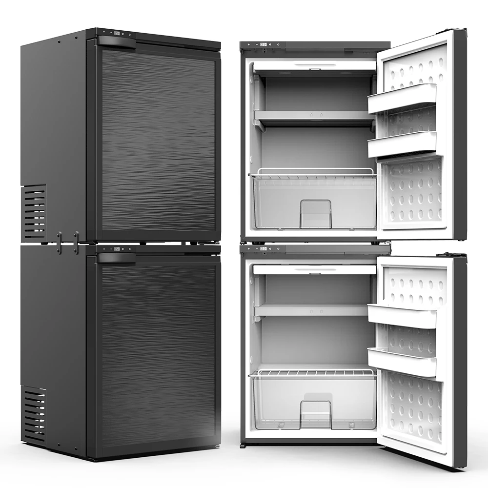 Alpicool Custom Color Portable Automobile Air Refrigeration 130 Liters Dometic Upright Camping Car Fridge For Outdoor Household