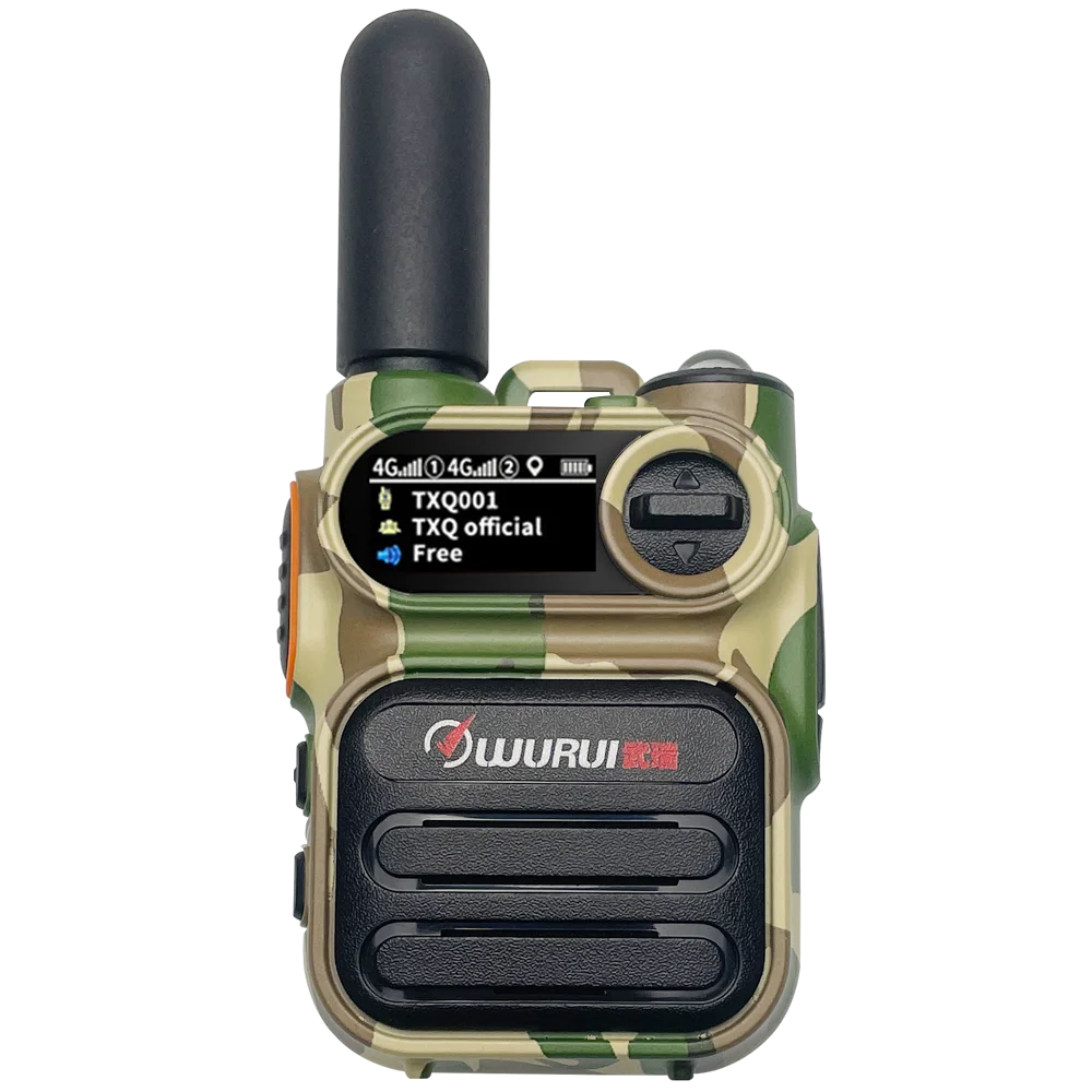 Wireless Global-Ptt Sim Card General 5000KM Handheld Walkie Talkie 2-way Radio with Unlimited 1-Year Data Plan for 72 Countries