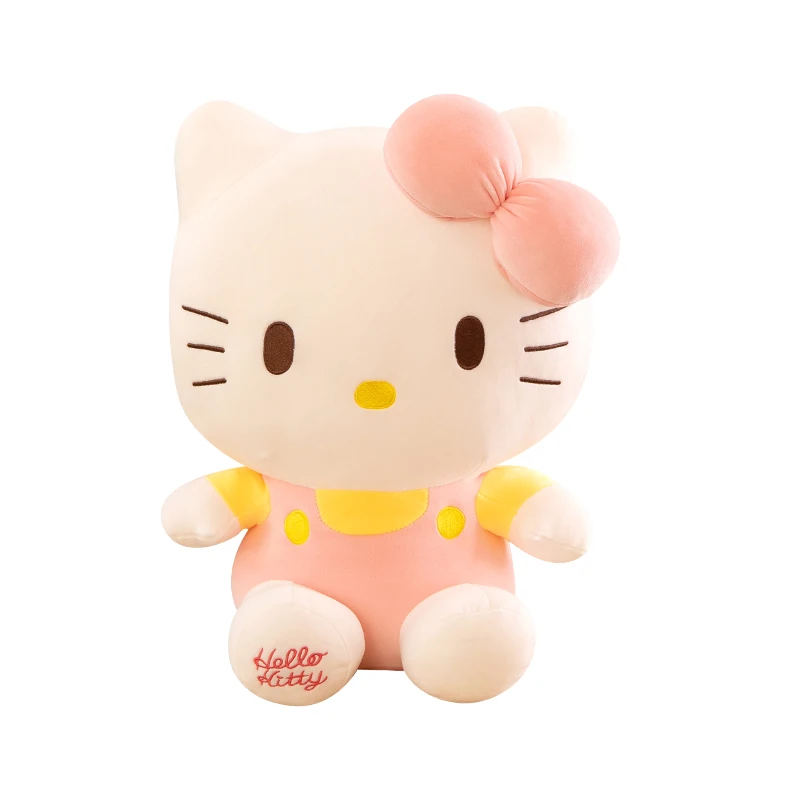 Rainbow KT Cat Plush Toy Creative Doll Customized Filling Animal PP Cotton Soft Toy for Baby Toys Warm and Exquisite