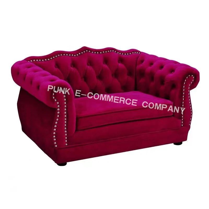 Европейская дизайнерская кровать для собаки, диван с пенным наполнителем с эффектом памяти, частная марка, мягкая моющаяся Роскошная мягкая кровать для собаки, оптовая продажа, диван для собаки, дом для собаки