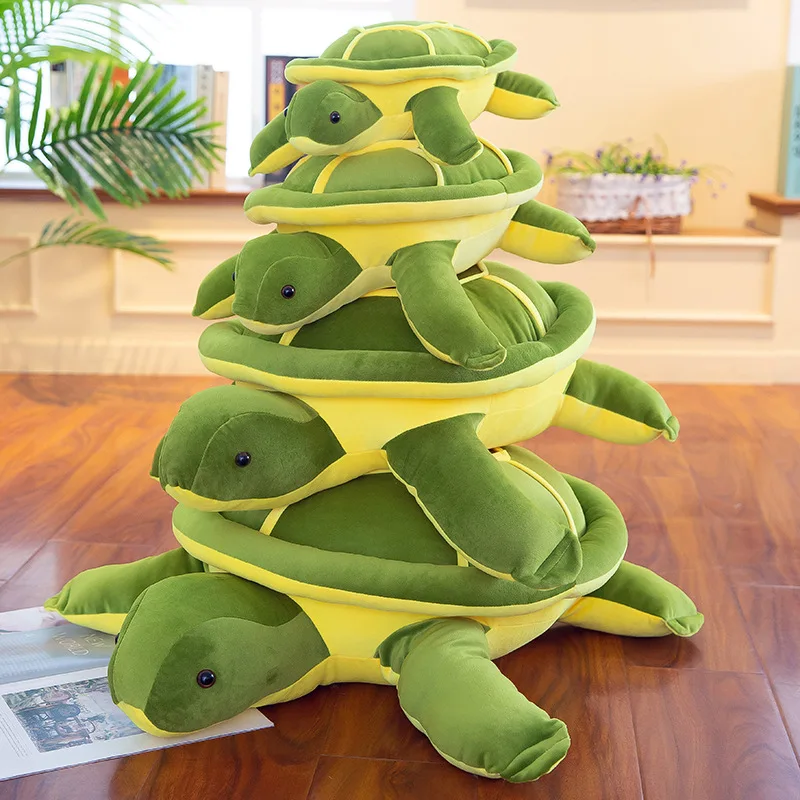 Lovely Turtle Plush Pillow For Gifts Stuffed Animal Sea Turtle Doll Soft Turtle Plush Toys
