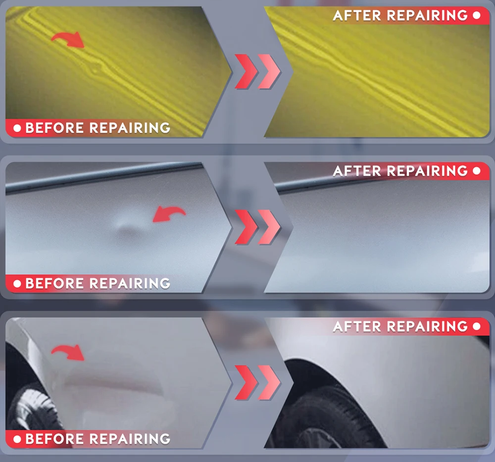 Upgrade Newesw Car Body Repair Paintless Dent Puller With Extension Rod Sheet Metal Tools Induction Heater Hotbox