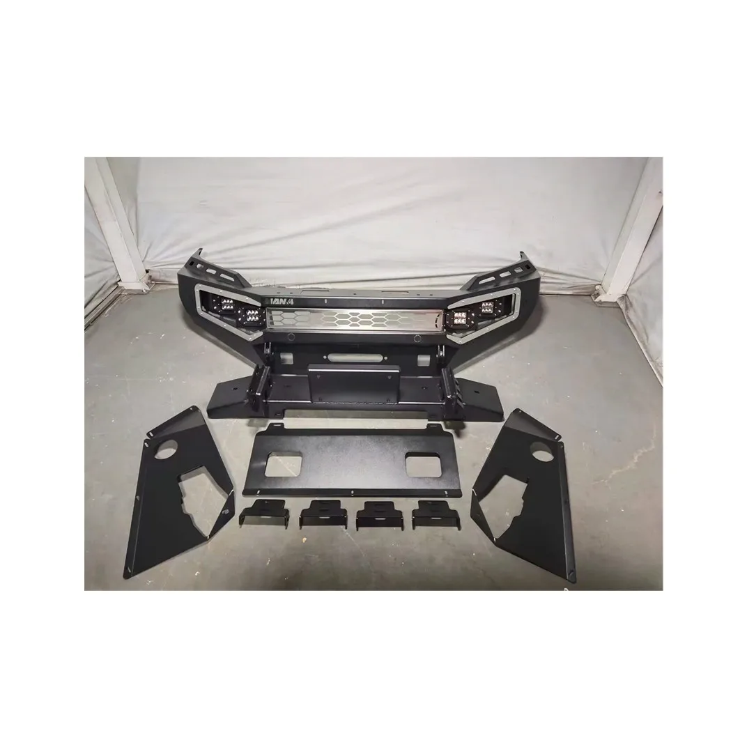 MUSUHA For MITSUBISHI PAJERO SPORT Asia-Pacific 3.0 Front Bumper 2015 2016 2017 2018 2019 Upgrade parts