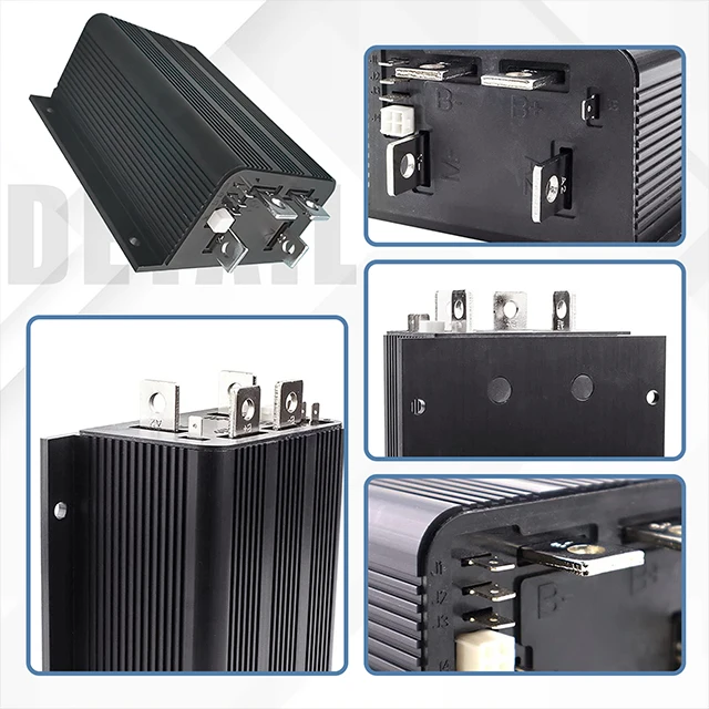 Golf Cart Speed Controller 500A 36V 48V DC Motor Controller Replacing For CURTIS 1205M-5601 1205M-5603 Motor Controller