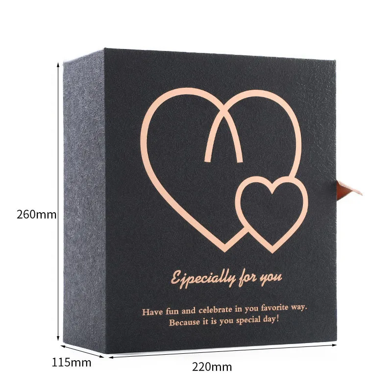 Luxury Gift Custom Mystery Sneaker Shoe Candle Storage Delivery Black Paper Cardboard Magnetic Folding Flat Rigid Packaging Box