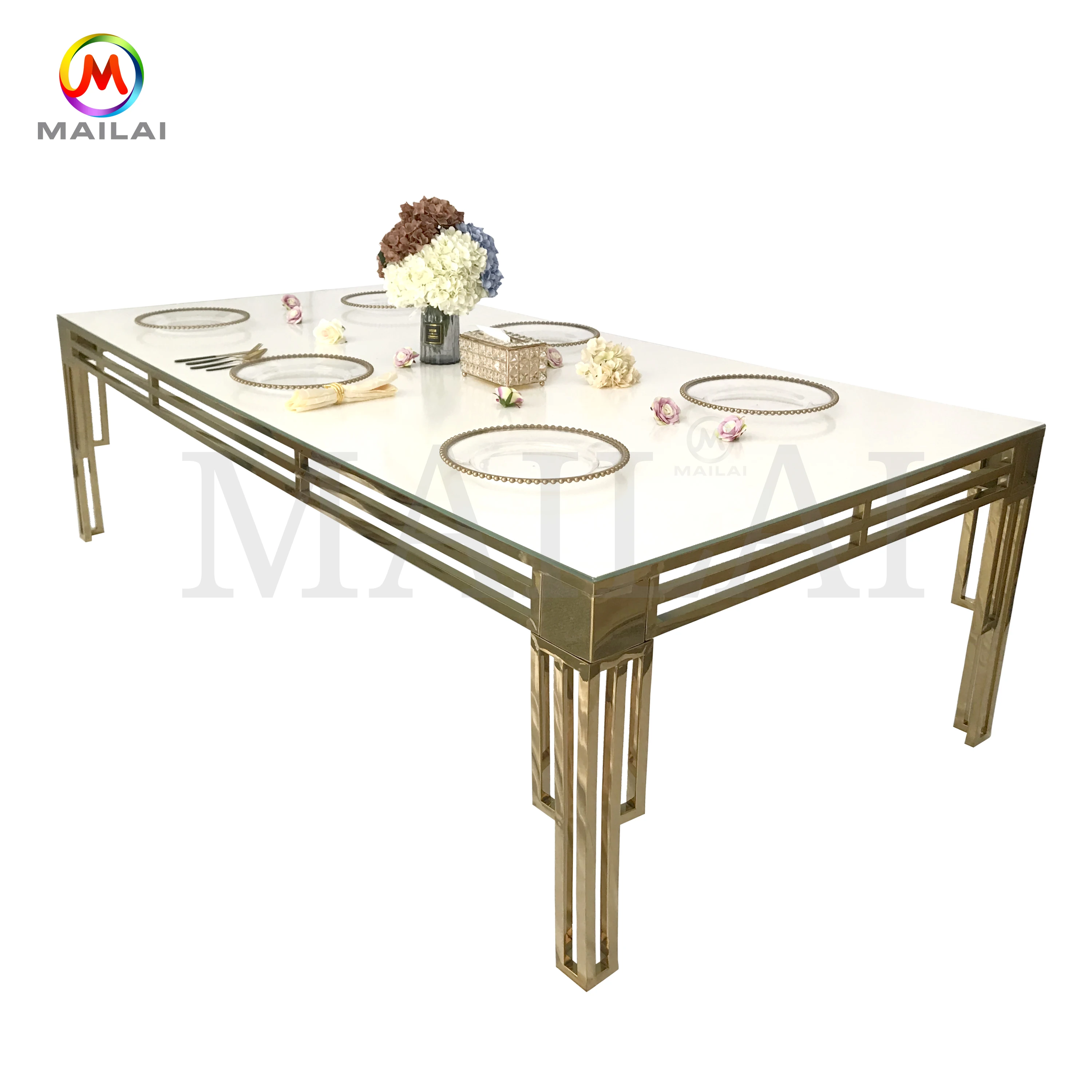 
Wedding Stainless Steel Dining Bride Cake Table Designs For Sale 