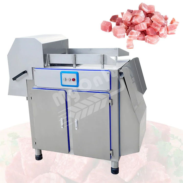 MYONLY Automatic Frozen Beef Whole Chicken Meat Dicer Cutter Square Pork Stew Meat Cube Cut Machine Price