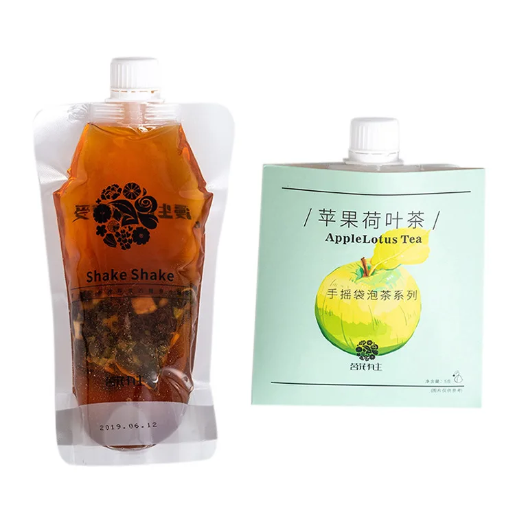 Hand-cranked apple lotus leaf tea manufacturer OEM processing