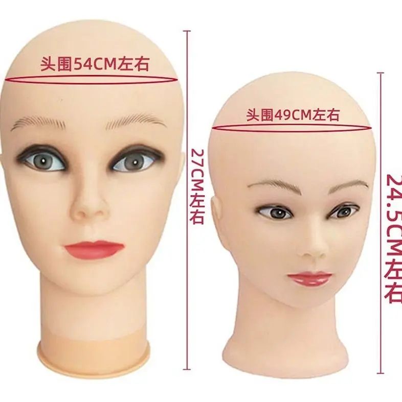 Eyelash extensions tool silicone mannequin training head model Make-up practice model