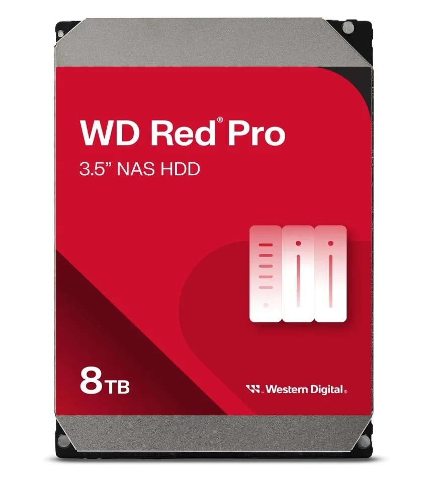 WD8003FFBX WD Red Pro 8TB 3 5 дюймов SATA III 7200 об/мин 128MB Cache NAS внутренний жесткий диск