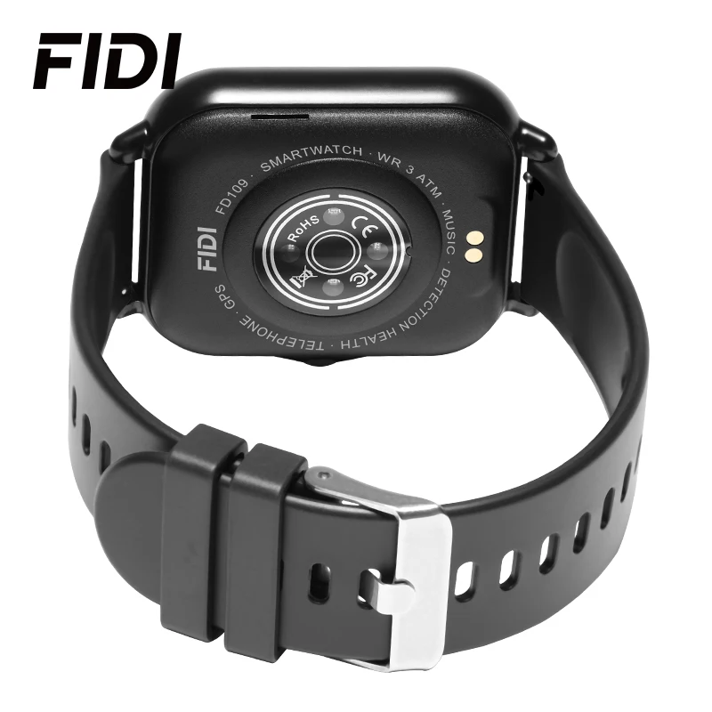 FIDI Smart Watch Men and WomenHeart Rate Smart Wristband Sports Watches Smart Band Waterproof Smartwatch for Ios Android