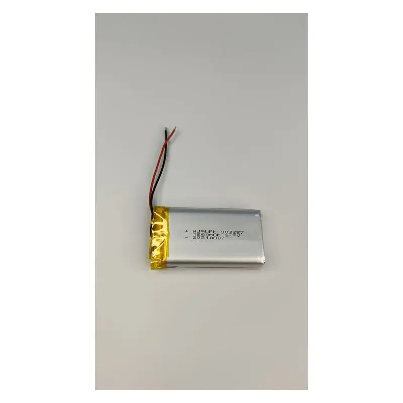 battery Top model 3.7v 1600Mah lithium polymer battery Rechargeable 903257 Li-Polymer  battery