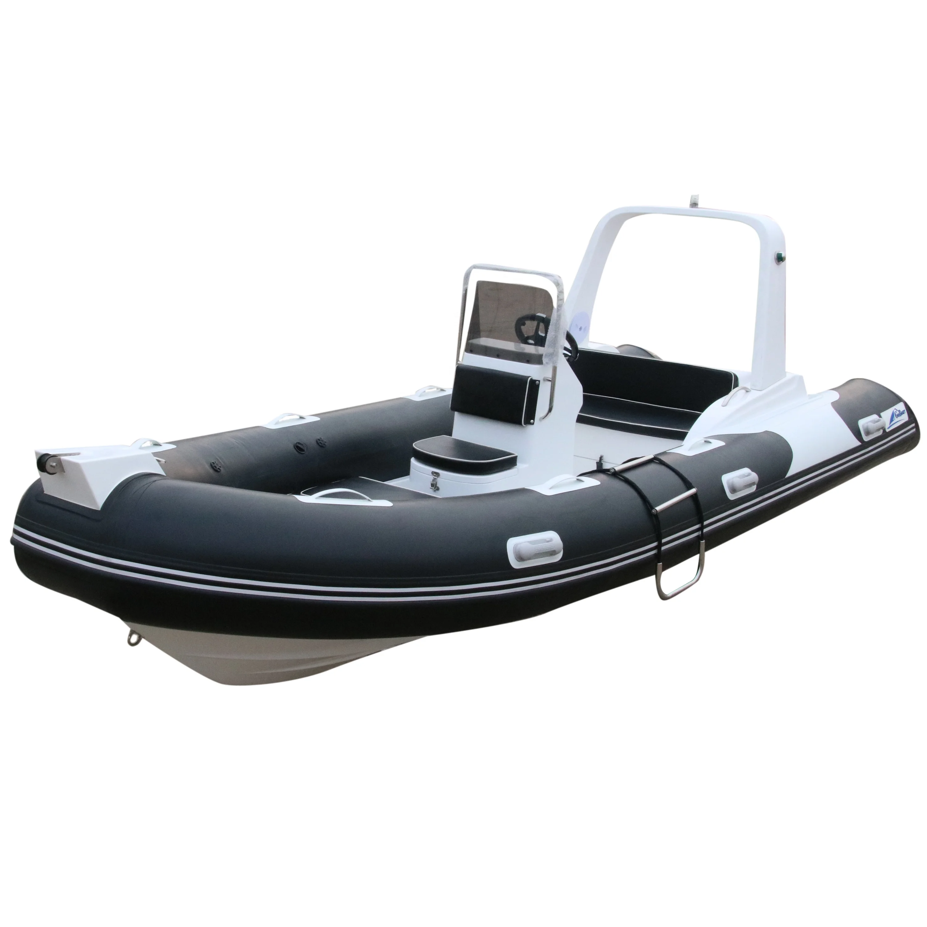 Goboat RIB520 5.2M 17ft Goethe (CE)Rib520 Inflatable Hull Inflatable Boat Fiberglass Fishing Inflatable Boat For Sale RIB520