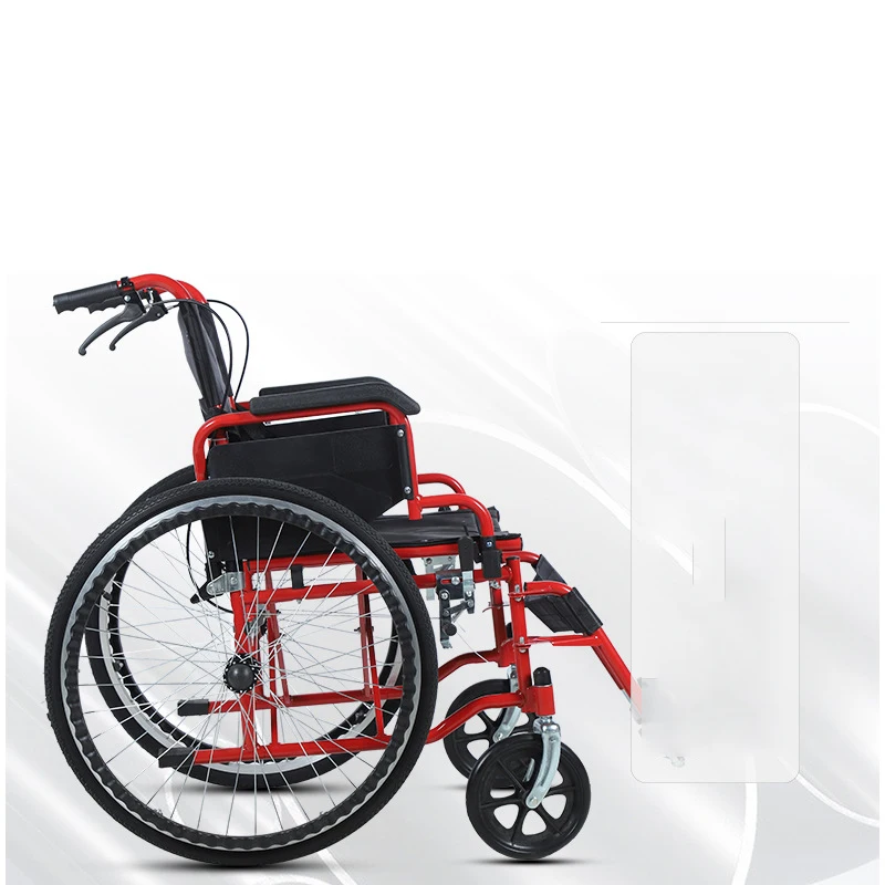 Armrests can be lifted, legs can be detachable manual wheelchairs for the elderly multi-functional walking wheelchair
