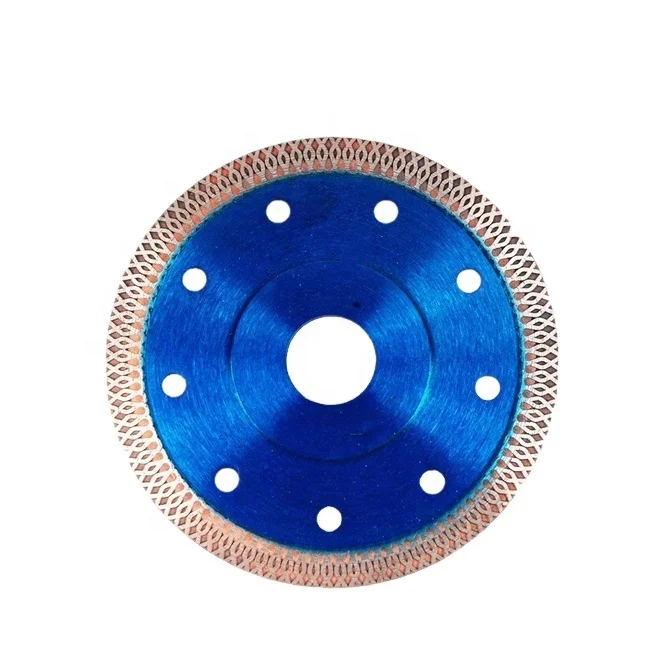Disco de sierra circular de diamante turbo seco de malla superfina para azulejos porcelana y granito