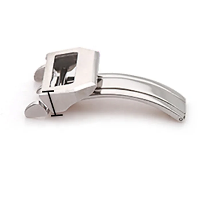 High Quality Watch Accessories Stainless Steel 316L PVD Plating Watch Replacement Clasp for Watch Band Wholesale