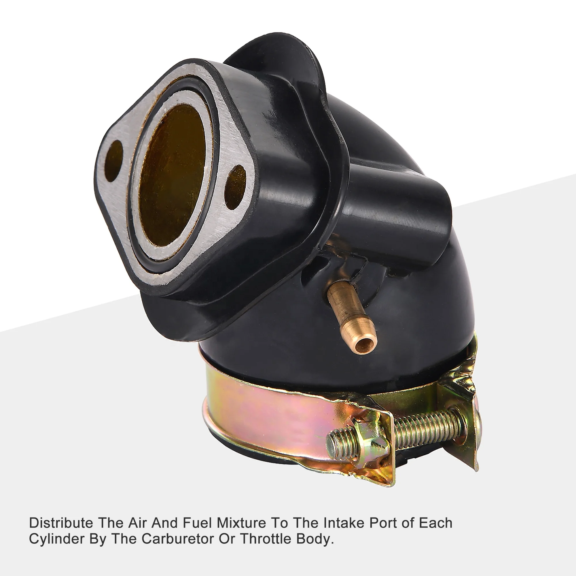 GOOFIT 22mm Intake Manifold Pipe Replacement for GY6 125cc 150cc Scooters Go Karts ATV Moped Scooter Dune Buggy