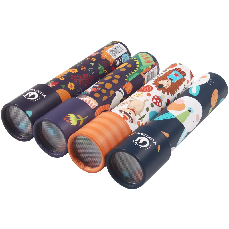 Educational Toys  Magic Telescope Toy  Paper Mini Kaleidoscope Custom Promotional Gifts