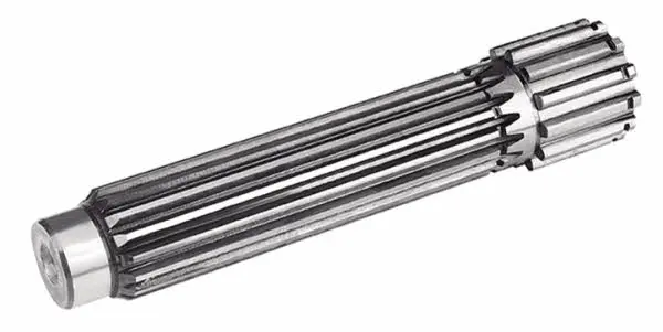 CNC Machinery custom pinion shaft drive main shaft OEM/ODM Forging Steel transmission Large Spline Shaft