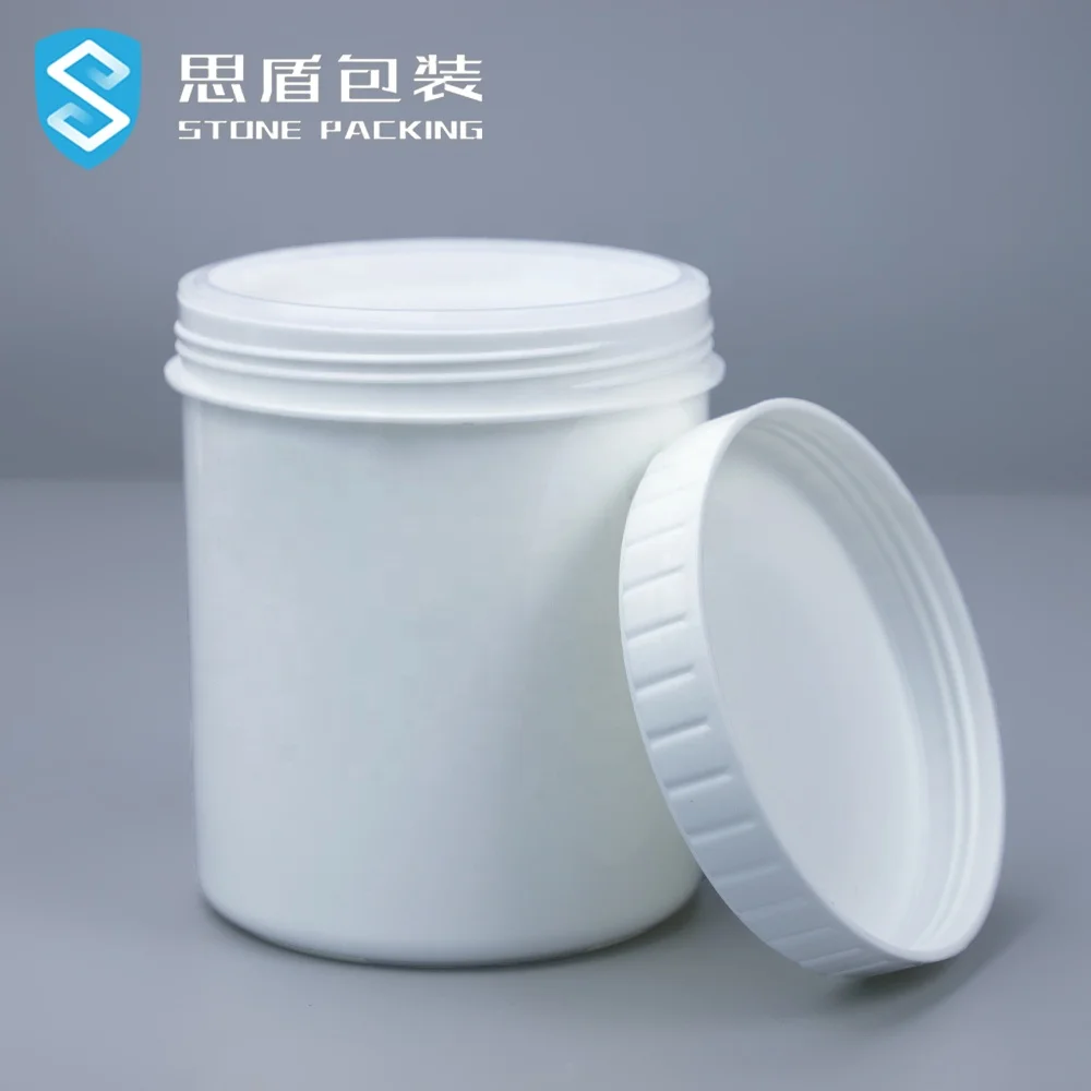  1000 мл пластиковая банка HDPE 1 литр контейнер пищевого класса с винтовой крышкой г бутылка/может быть