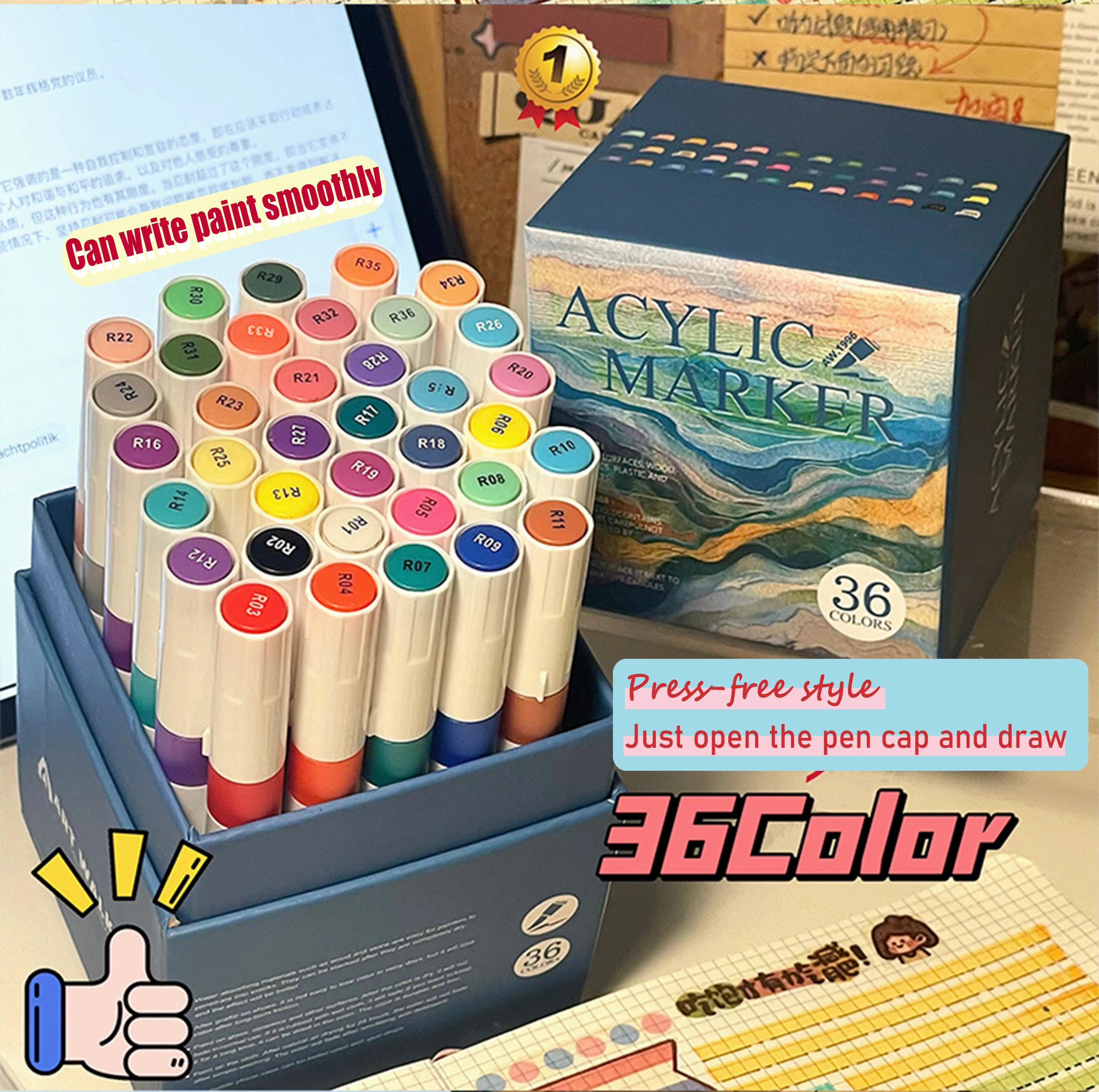 stationery items wholesale cheap paint colors wood doors 80 pcs markers acrylic pen soft nib fabric non toxic markers for skin