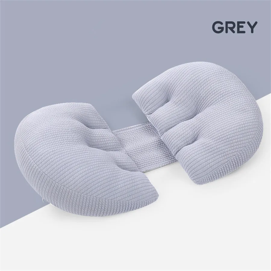 Multi functional Maternity Belly Wedge Pillow U Shaped pregnant woman belly and waist support side Nursing pillow Protect Waist