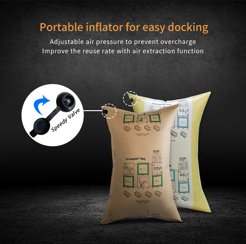 
Avoid Transport Cargo Damage Inflatable Valve Dunnage Air Bag 